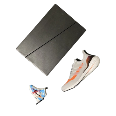 Adidas Ultra Boost 21 Dash Grey Screaming Orange FY0375