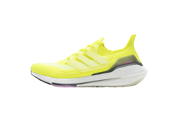 Adidas Ultra Boost 21 Solar Yellow Pink FY0373