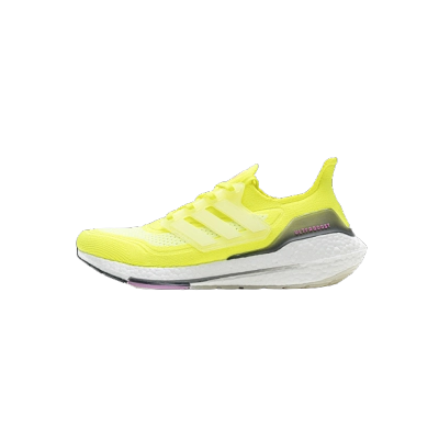 Adidas Ultra Boost 21 Solar Yellow Pink FY0373