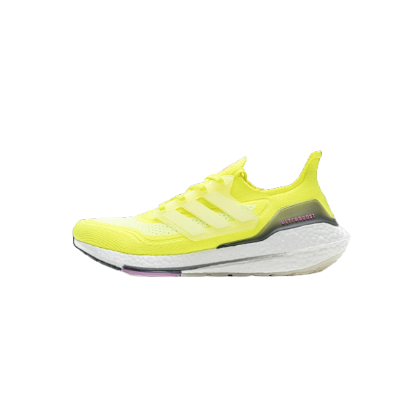 Adidas Ultra Boost 21 Solar Yellow Pink FY0373