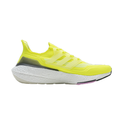 Adidas Ultra Boost 21 Solar Yellow Pink FY0373