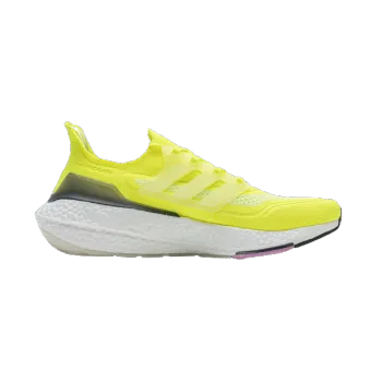 Adidas Ultra Boost 21 Solar Yellow Pink FY0373