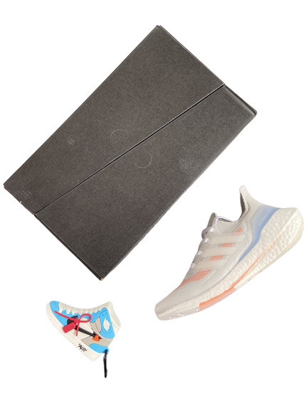 Adidas Ultra Boost 21 White Glow Pink  FY0396