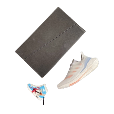 Adidas Ultra Boost 21 White Glow Pink  FY0396