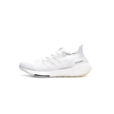 Adidas Ultra Boost 21 White Iridescent Cage FY0846