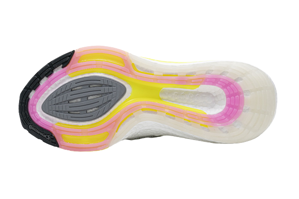 Adidas Ultra Boost 21 White Solar Yellow FY0377