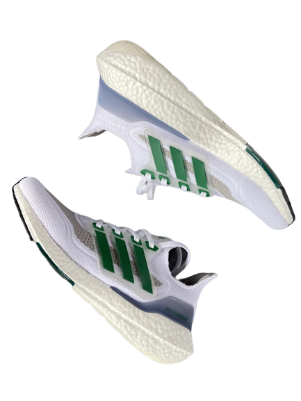 Adidas Ultra Boost 21 White Sub Green FZ2326