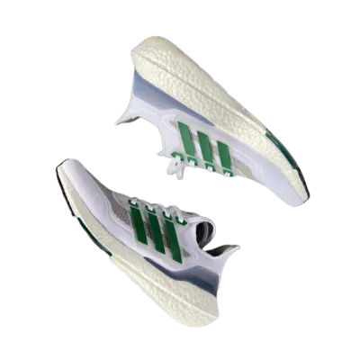 Adidas Ultra Boost 21 White Sub Green FZ2326