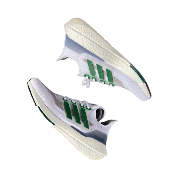 Adidas Ultra Boost 21 White Sub Green FZ2326