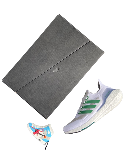 Adidas Ultra Boost 21 White Sub Green FZ2326