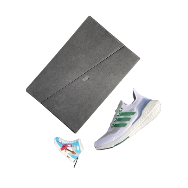 Adidas Ultra Boost 21 White Sub Green FZ2326