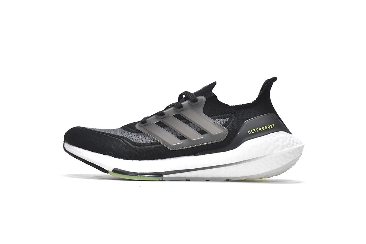 Adidas Ultra Boost 21 Black Solar FY0374