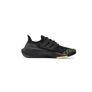 Adidas Ultra Boost 22 Black Solar Yellow GX5915