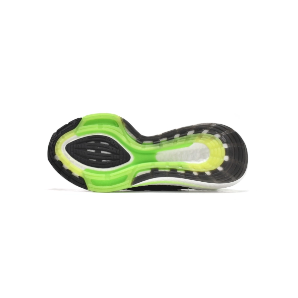 Adidas Ultra Boost 22 Core Black Solar Green  GX6640