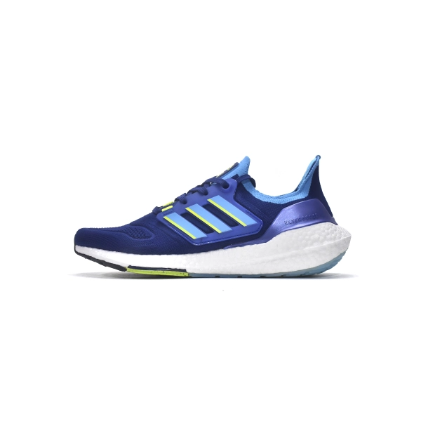 Adidas Ultra Boost 22 Legacy Indigo Sky Solar Yellow GX9333