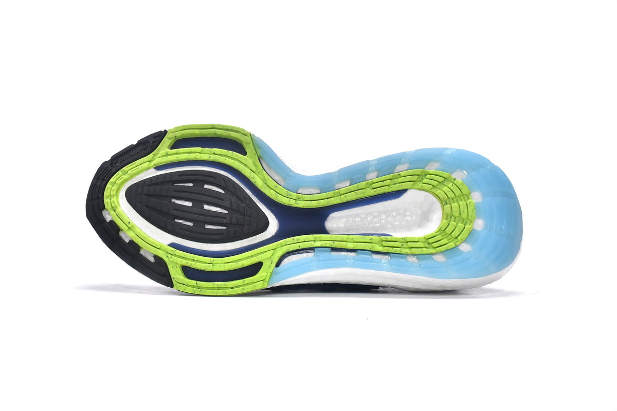 Adidas Ultra Boost 22 Legacy Indigo Sky Solar Yellow GX9333