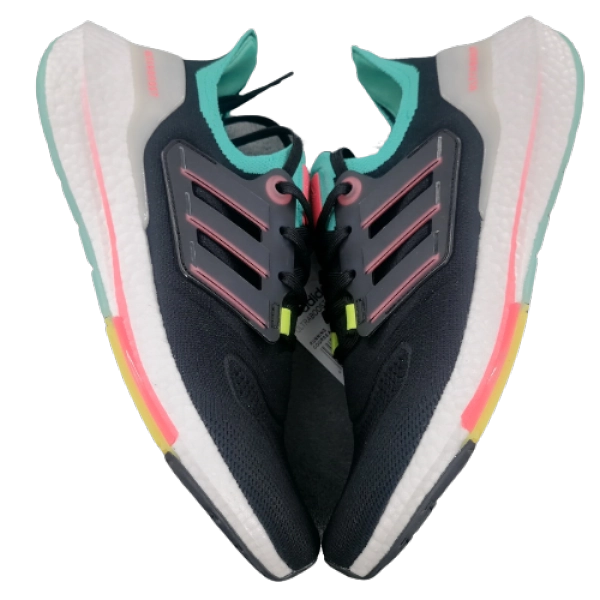 Adidas Ultra Boost 22 Black Turbo Mint Rust GX5497