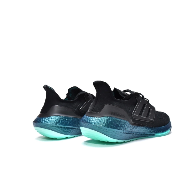 Adidas Ultra Boost 22 Core Black Mint Rush GX5564