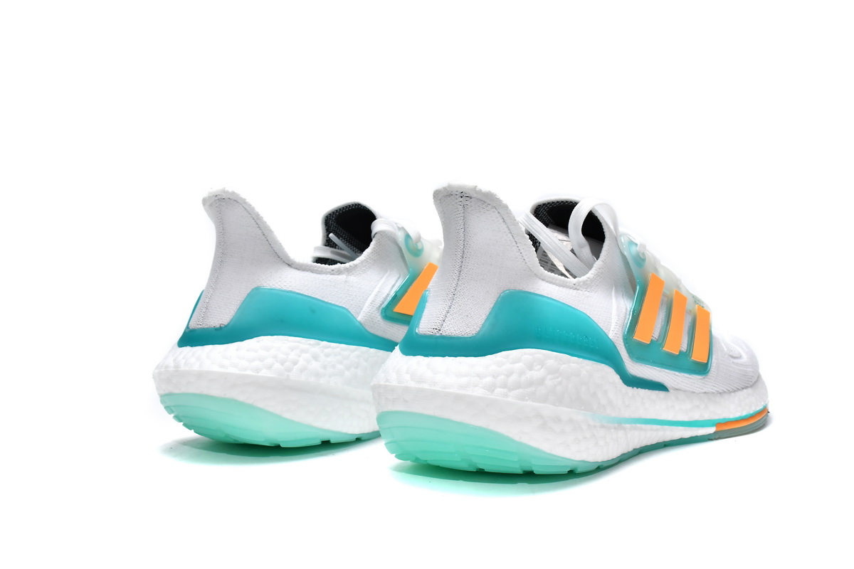 Adidas Ultra Boost 22 Flash Orange Mint Rush GX5463