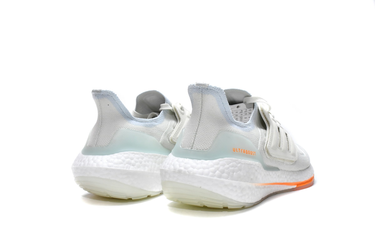 Adidas Ultra Boost 22 White Blue Tint Orange GY6227
