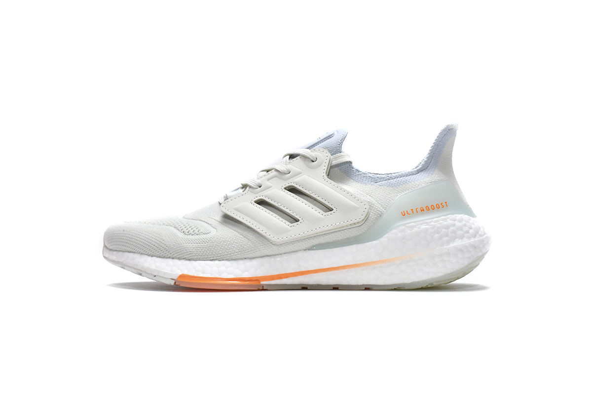 Adidas Ultra Boost 22 White Blue Tint Orange GY6227