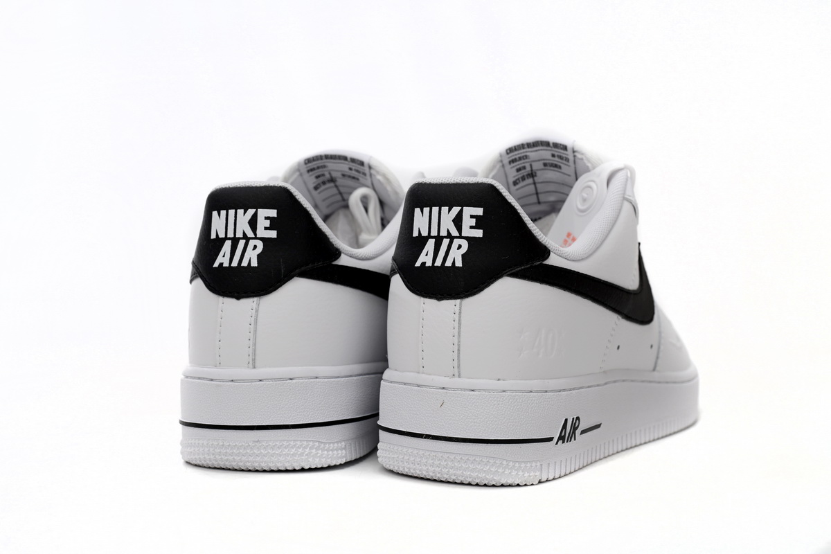 Nike Air Force 1 Low '07 LV8 40th Anniversary White Black DQ7658-100 