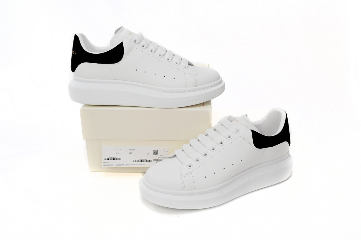 Alexander McQueen Oversized Ivory Black 553770WHGP79061