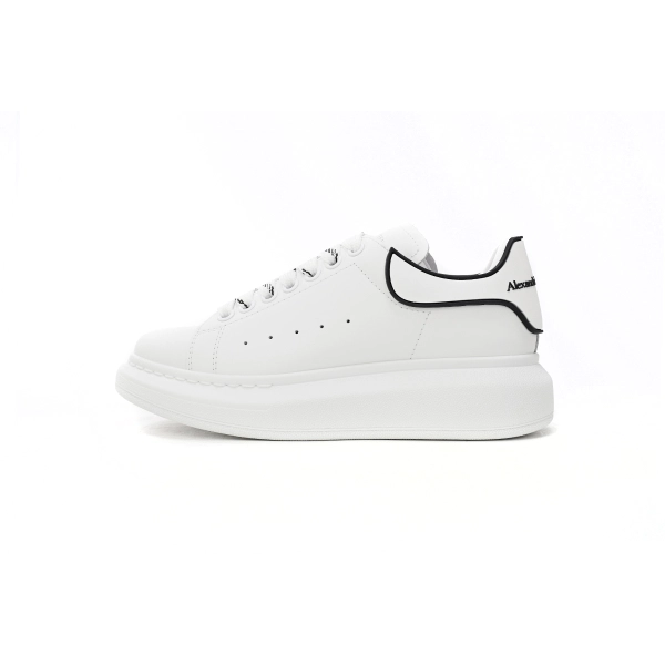 Alexander McQueen Oversized White Black Trim 625156WHXMT9074