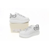 Alexander McQueen Oversized White Black Trim 625156WHXMT9074