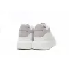 Alexander McQueen Oversized White Light Grey Croc 625162WHZ4K9419