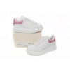 Alexander McQueen Oversized White Pink Croc 718233 WICG6 8887