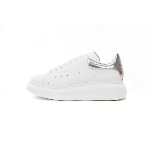 Alexander McQueen Oversized White Silver 718232 WICGI 9071