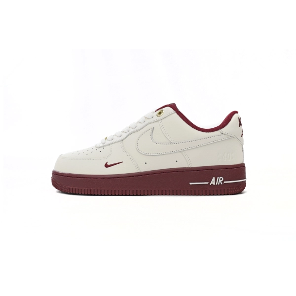 Nike Air Force 1 Low '07 SE 40th Anniversary Edition Sail Team Red  DQ7582-100 