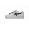 A Bathing Ape Bape Sta Low White ABC Camo Green (2021) 1H20191045-GRN