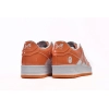A Bathing Ape Bape Sta Patent Leather Orange White 1I70-291-001/1I70-191-002