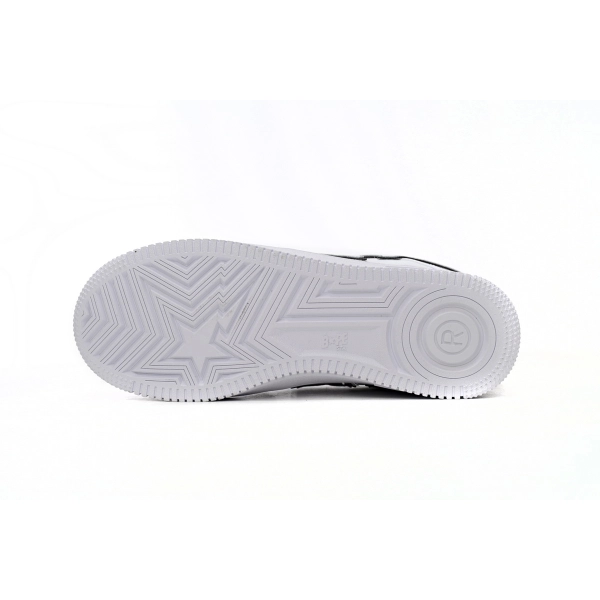 A Bathing Ape Bape Sta Patent Leather White Green 1J30-191-017/1J30-291-017