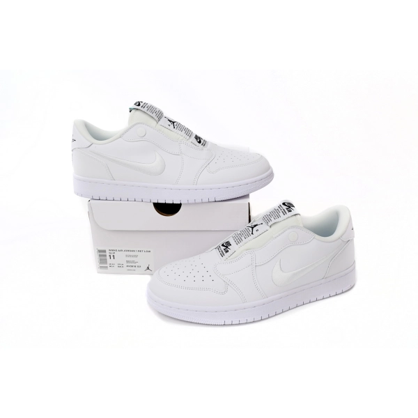 Jordan 1 Retro Low Slip White Black  AV3918-101 