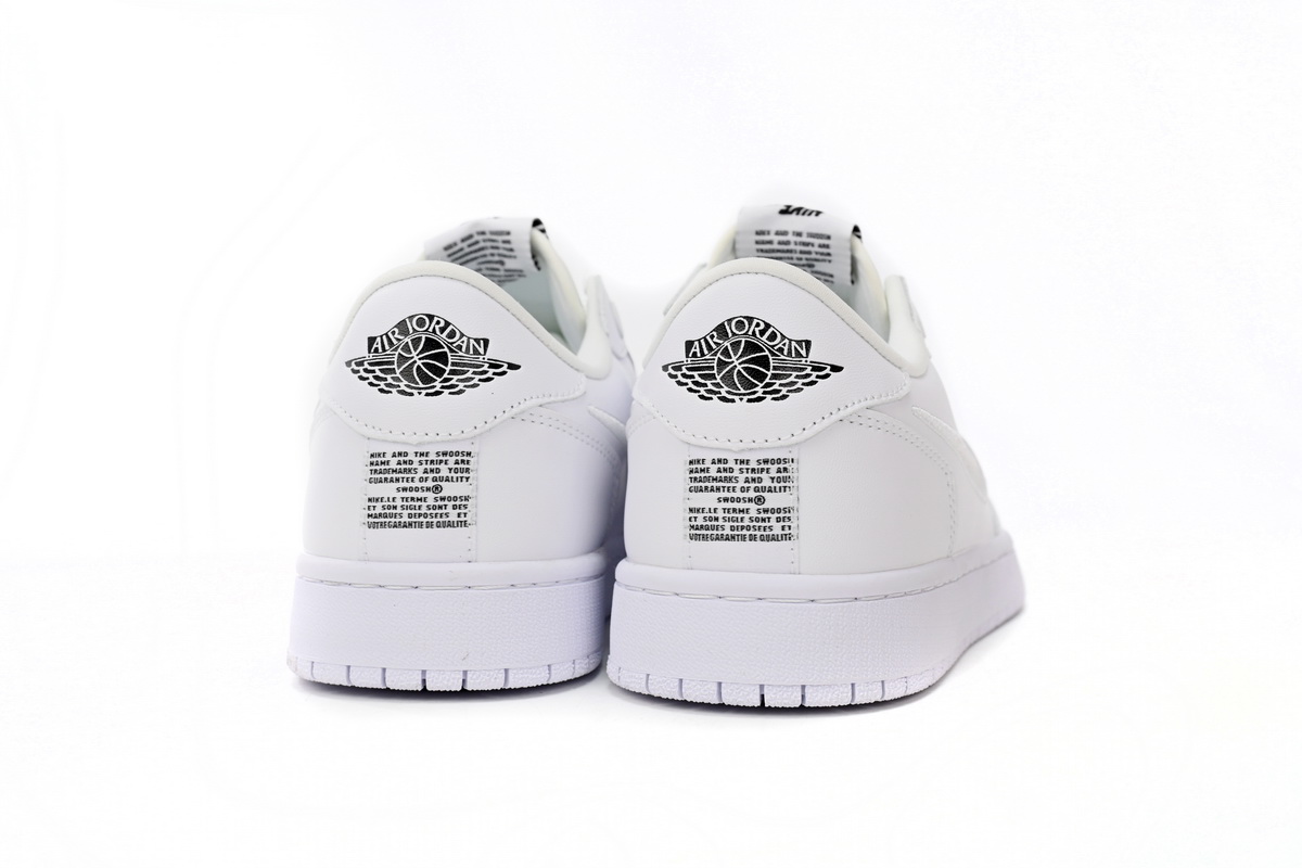 Jordan 1 Retro Low Slip White Black  AV3918-101 