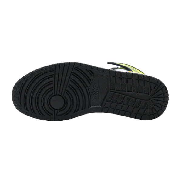 Jordan 1 Retro High White Black Volt University Gold 555088-118