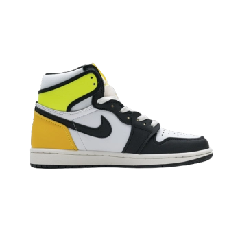 Jordan 1 Retro High White Black Volt University Gold 555088-118 (XP Batch)