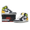 Jordan 1 Retro High White Black Volt University Gold 555088-118