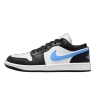 Jordan 1 Low Black University Blue White  DC0774-041