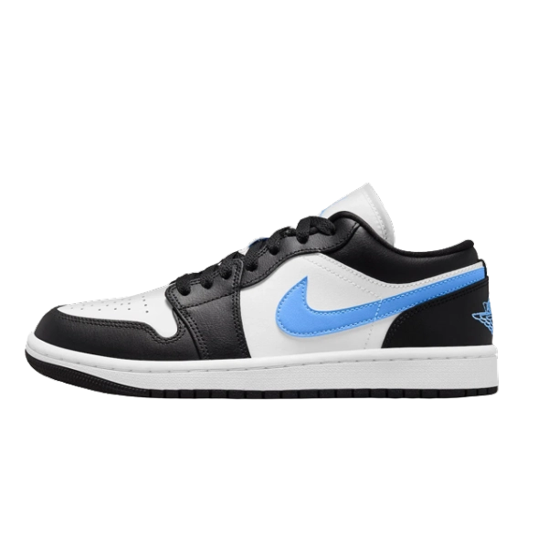 Jordan 1 Low Black University Blue White  DC0774-041