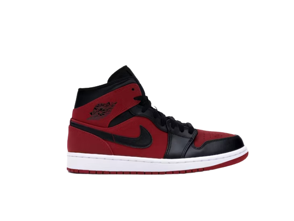 Jordan 1 Mid Gym Red Black 554724-610