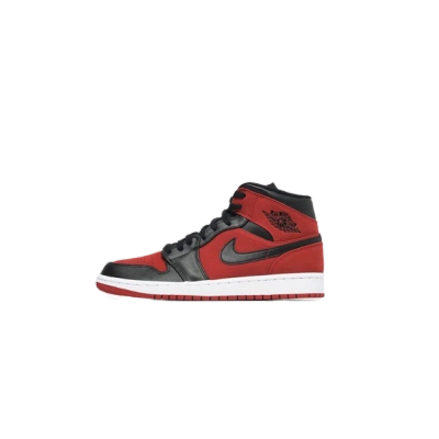 Jordan 1 Mid Gym Red Black 554724-610