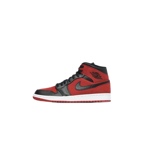 Jordan 1 Mid Gym Red Black 554724-610
