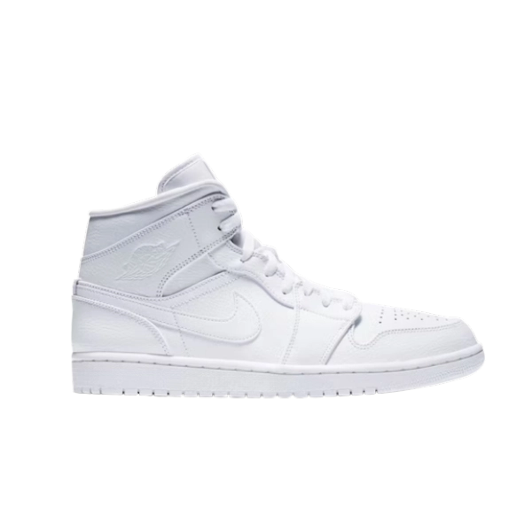 Jordan 1 Mid Triple White (2019) 554724-129 