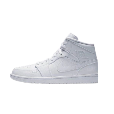 Jordan 1 Mid Triple White (2019) 554724-129 