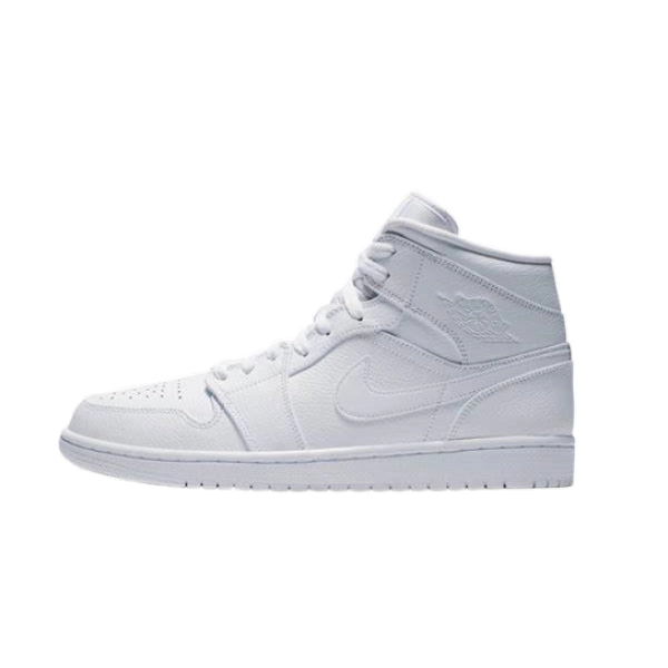 Jordan 1 Mid Triple White (2019) 554724-129 
