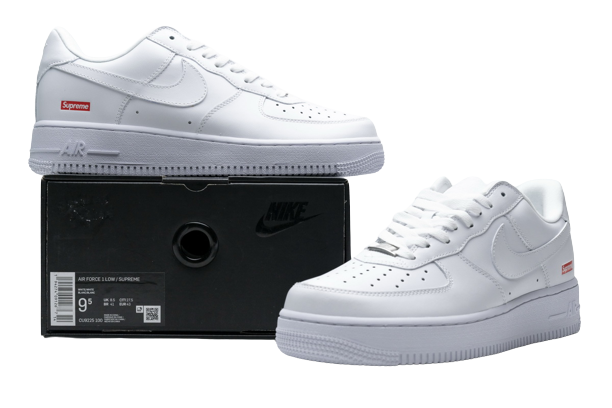 Nike Air Force 1 Low Supreme White CU9225-100